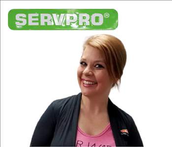 Debra Tucker a SERVPRO employee, female, blonde hair