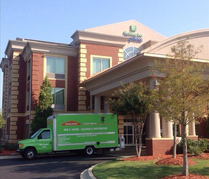 SERVPRO using specialized equipment
